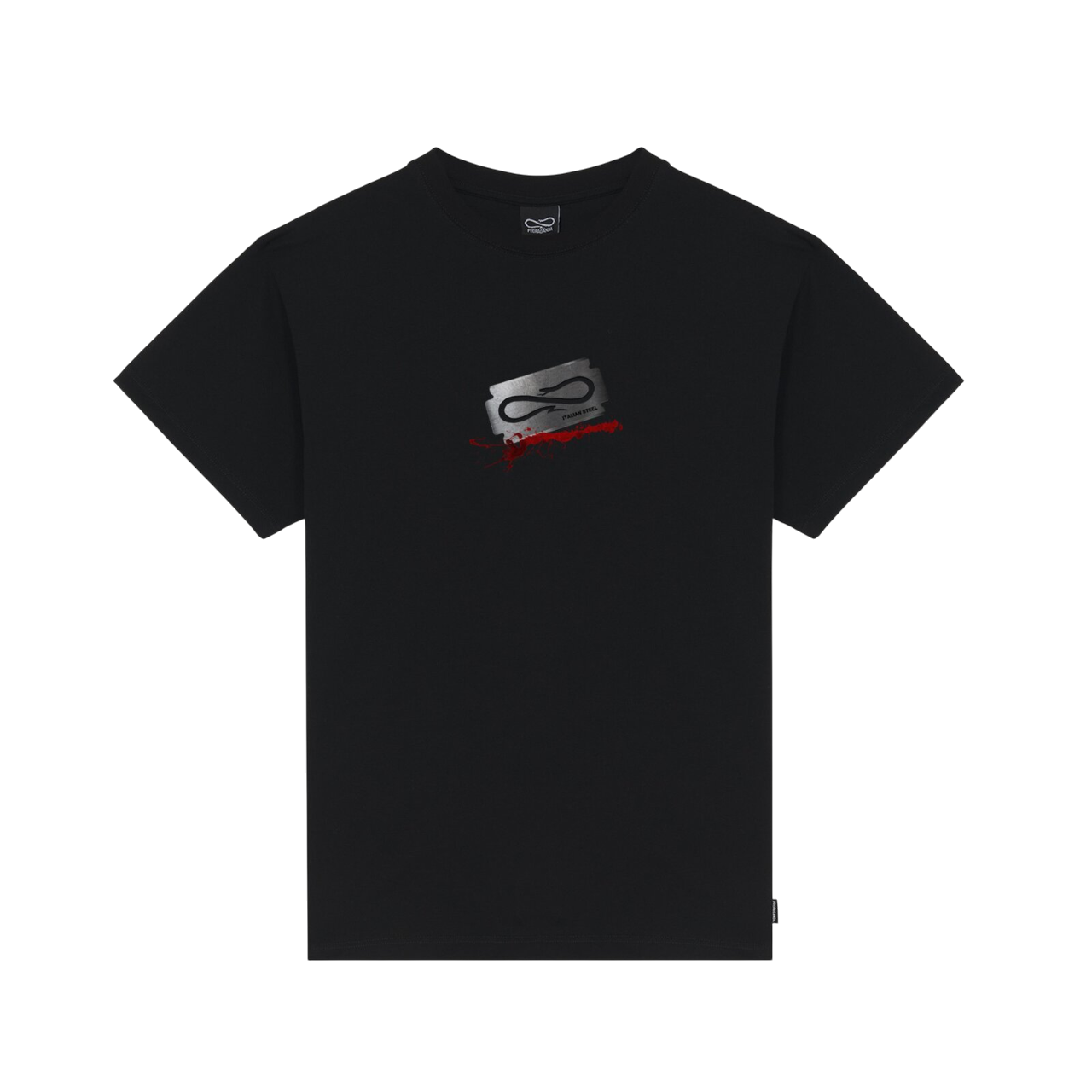 Propaganda maglietta manica corta da uomo Logo Blade 25SSPRTS830 nero