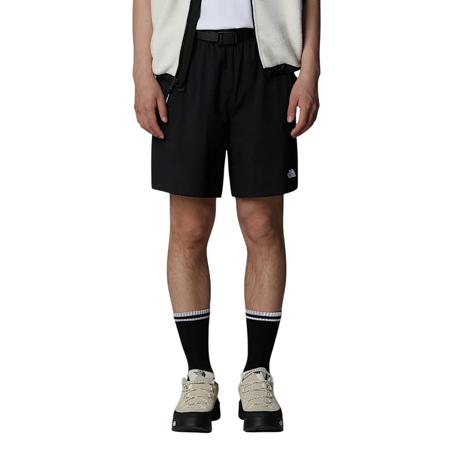 The North Face pantaloncino sportivo idrorepellente con cintura da uomo Class V Pathfinder NF0A8BHVJK3 nero