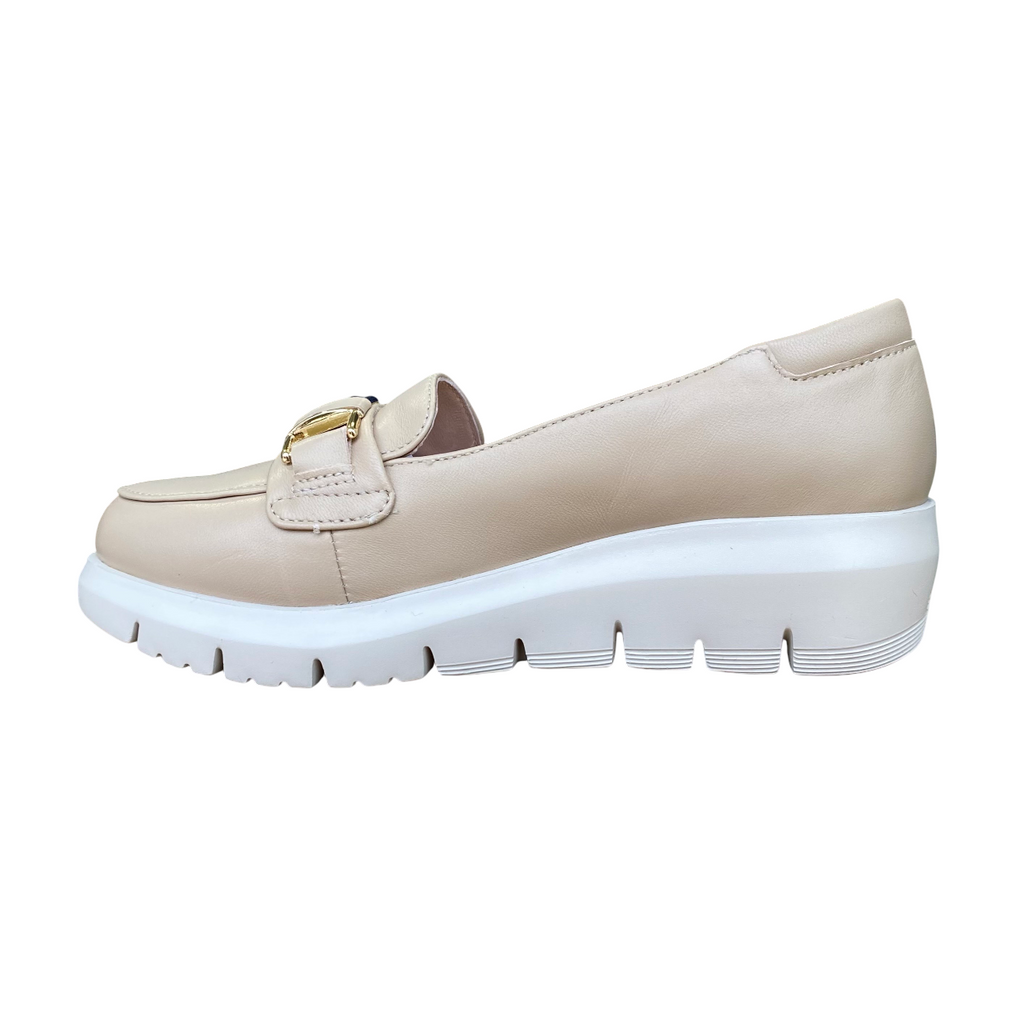 Stonefly scarpa mocassino da donna Plume 37 nappa 222328-921 sabbia