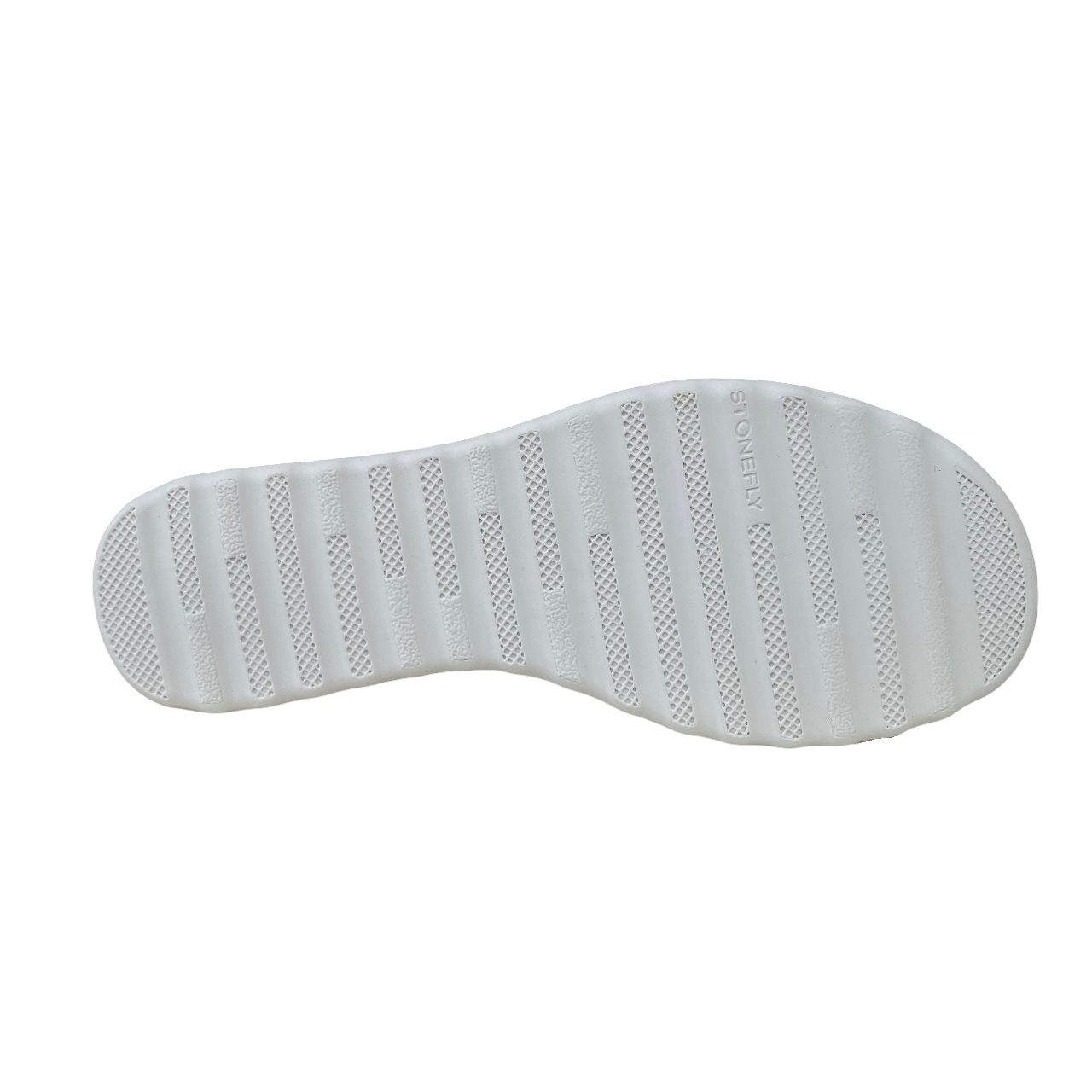 Stonefly sandalo con zeppa da donna Parky 24 220895 849 bianco-argento