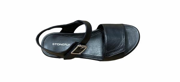 Stonefly sandalo da donna Aqua III 2 Nappa 110207 000 nero