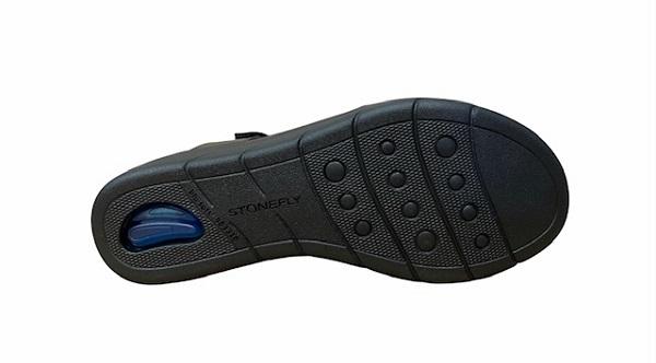 Stonefly sandalo da donna Aqua III 2 Nappa 110207 000 nero