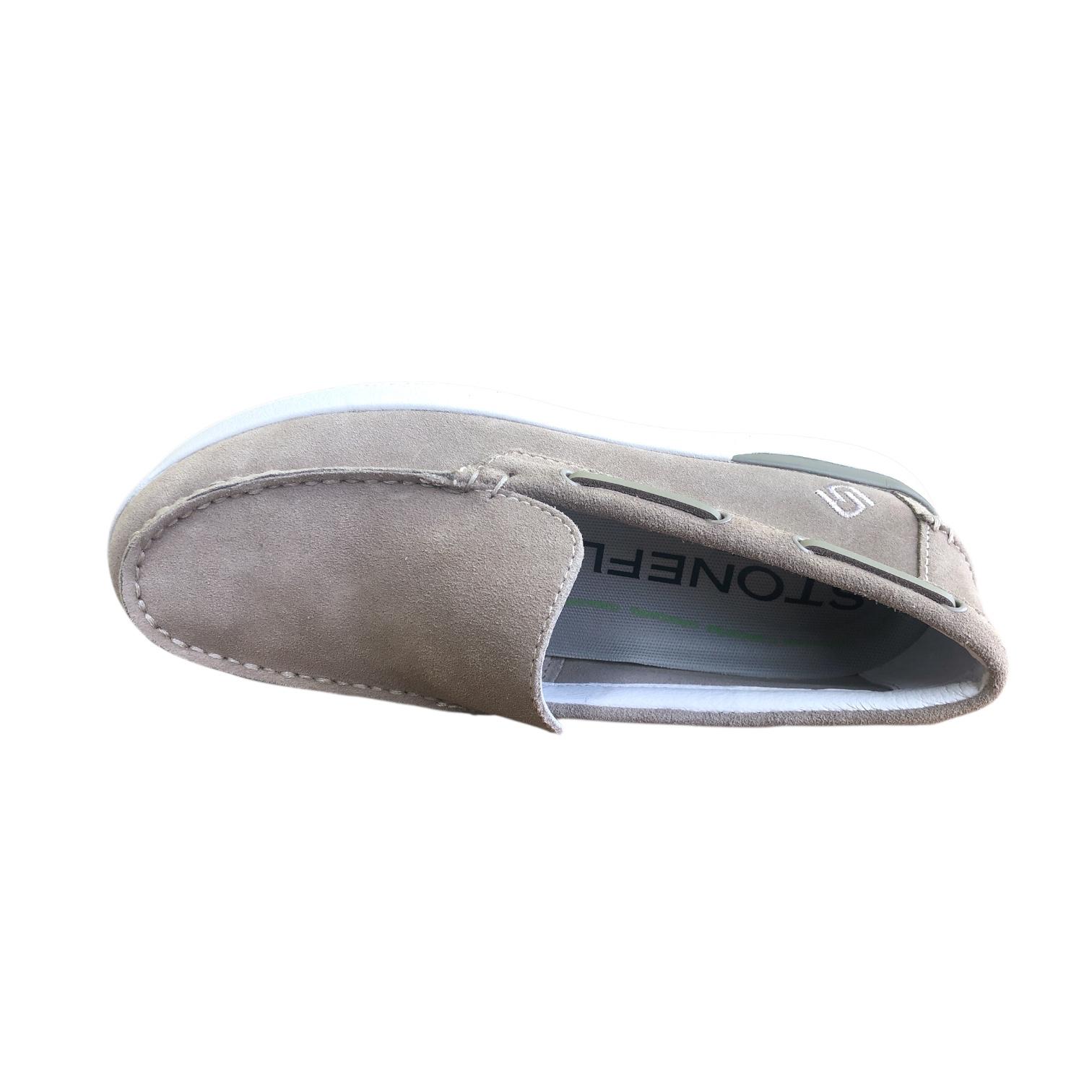 Stonefly Scarpe Uomo Custer 21 Suede 223468 77E Beige