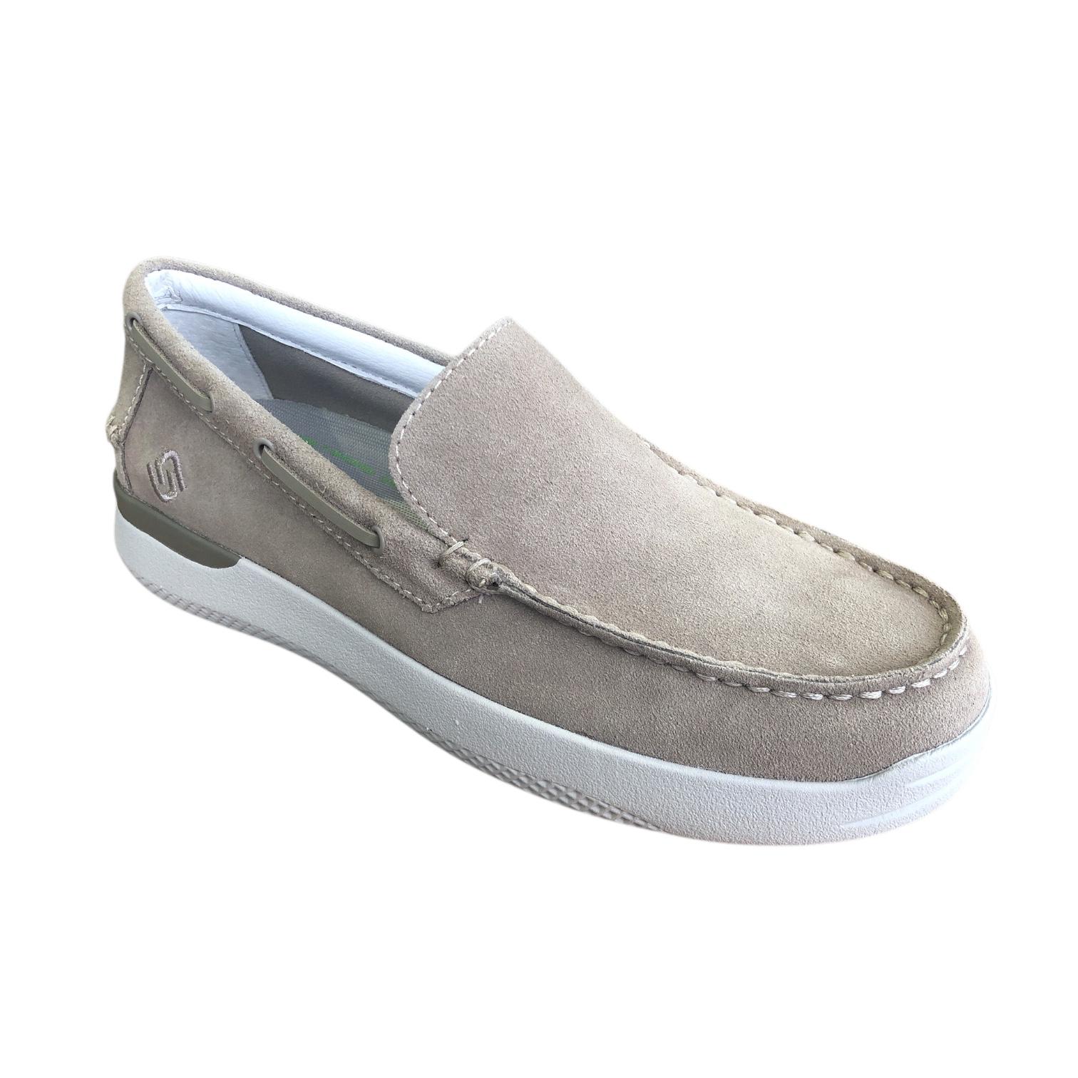 Stonefly Scarpe Uomo Custer 21 Suede 223468 77E Beige