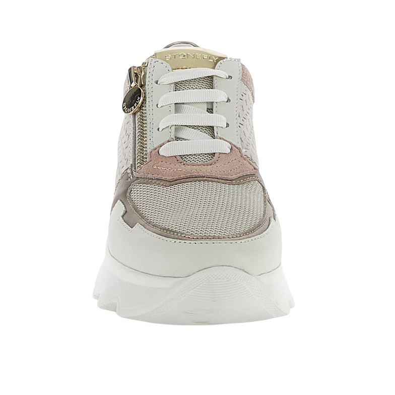 Stonefly scarpa sneakers da donna Spock 40 220906 CGK grigio-rosa