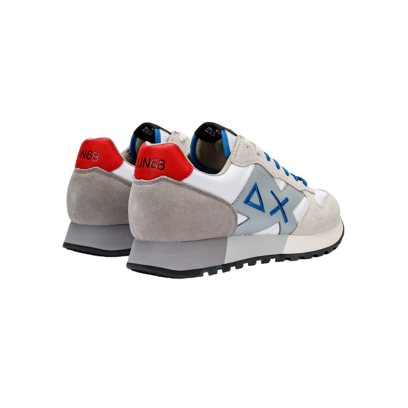 Sun68 Jaki Solid Z34111 01 | Sneakers Uomo Bianche Design Italiano