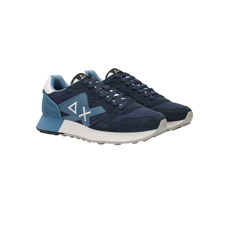 Sun68 Jaki Solid Lifestyle Sneakers Uomo Blu Navy Z45113 07