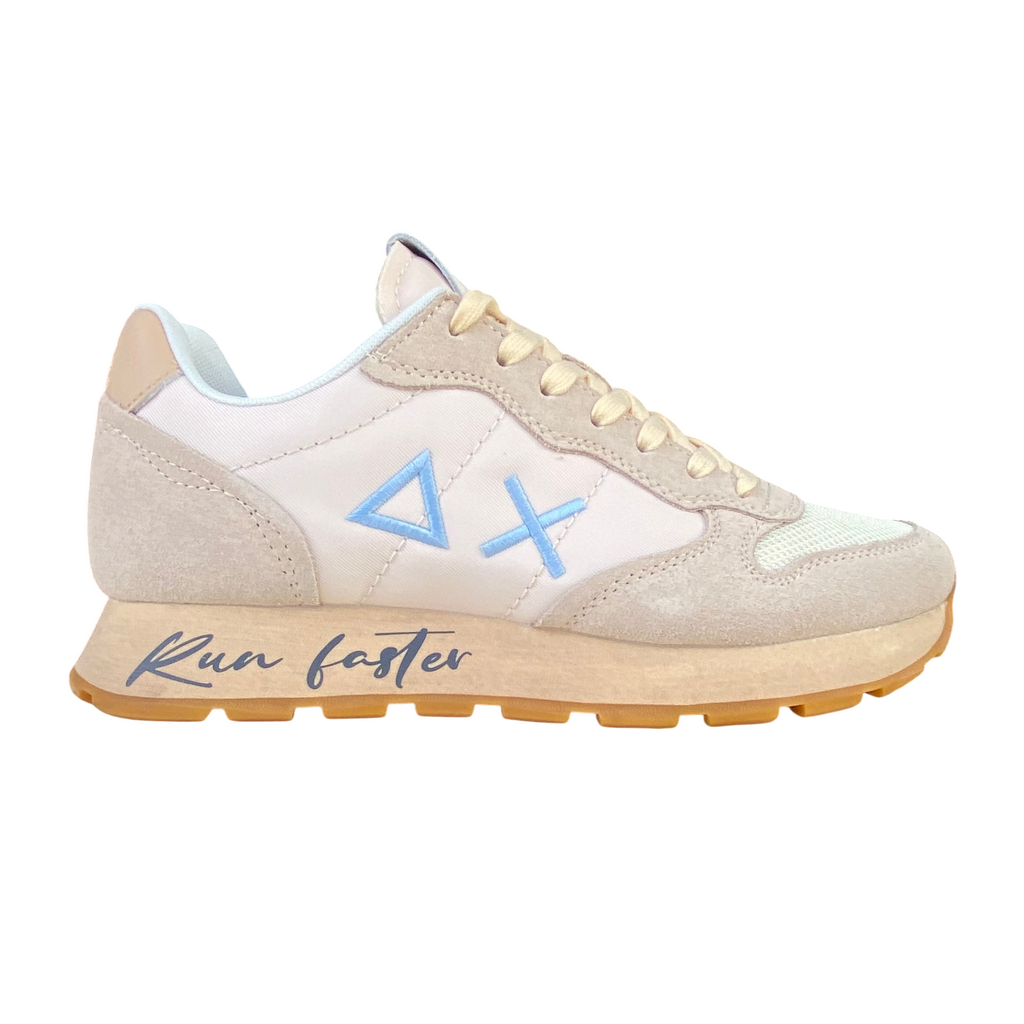 Sun68 scarpa sneakers da uomo Tom Vintage z35105 31 bianco-panna