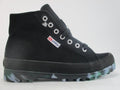 Superga 2341 Alpina Marblegum Lifestyle Sneakers Donna Nera - S111T1W