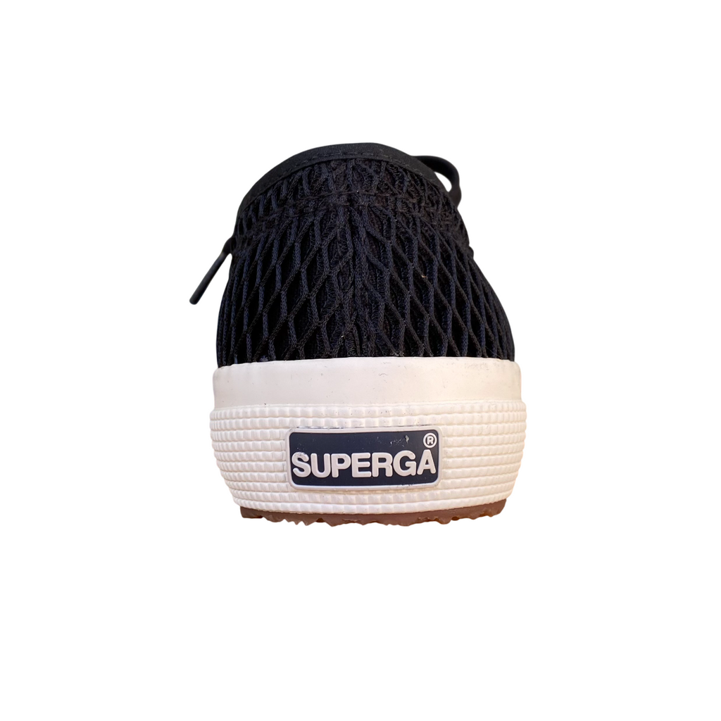 Superga scarpa sneakers da donna 2750 Mesh S2135GW 005 nero