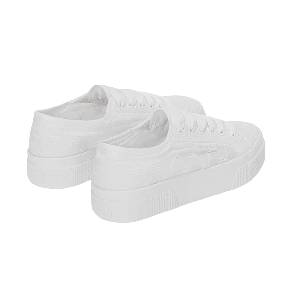 Superga 2740 Flower Sangallo Lifestyle Sneakers Donna Bianco - S2148KW