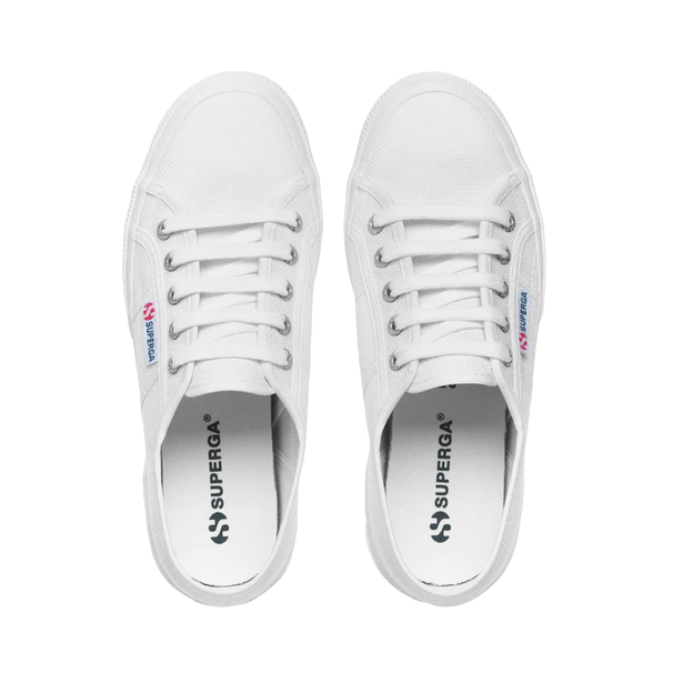 Superga scarpa sneakers unisex in tela 2750 Cotu Classic S000010 901 bianco