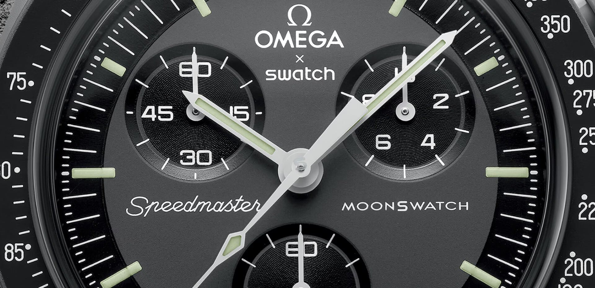 Swatch x Omega MoonSwatch Mission to Mercury – Movimento Quarzo, Grigio Scuro, 42mm – Cod. SO33A100