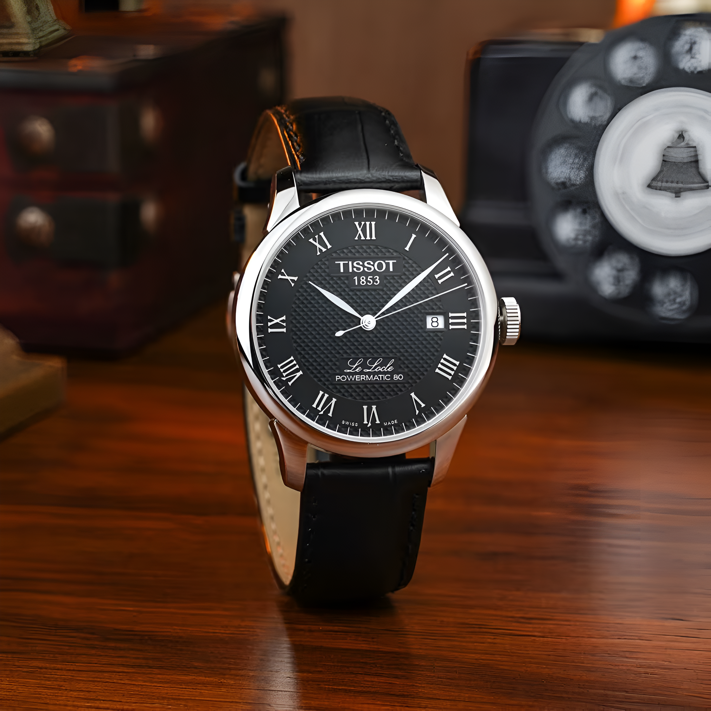 Tissot Le Locle Automatic Swiss Made Nero 39.3mm Cinturino Pelle – T006.407.16.053.00