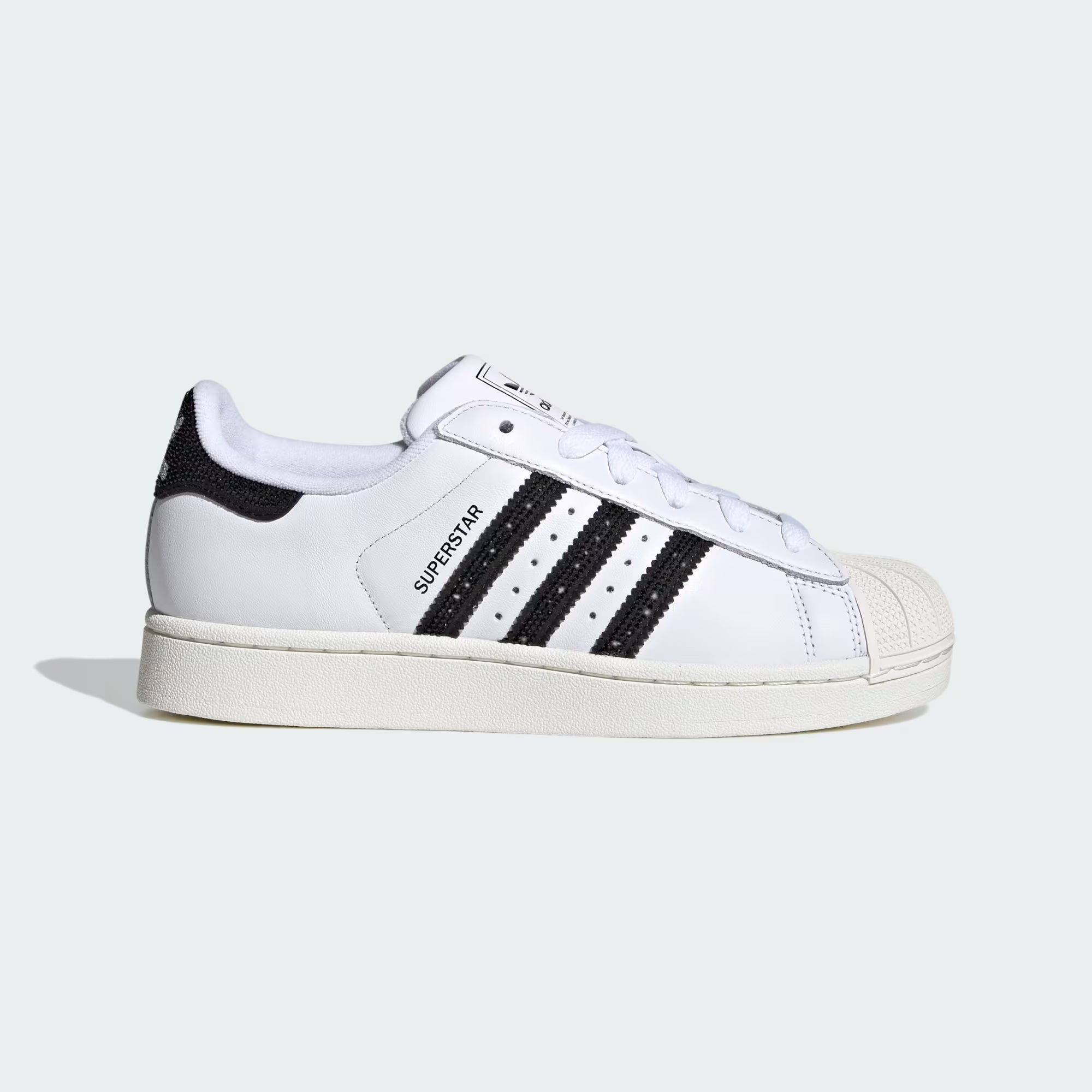 Adidas Originals Superstar II Sneakers Donna Bianche Punta Conchiglia Pelle - HQ2285