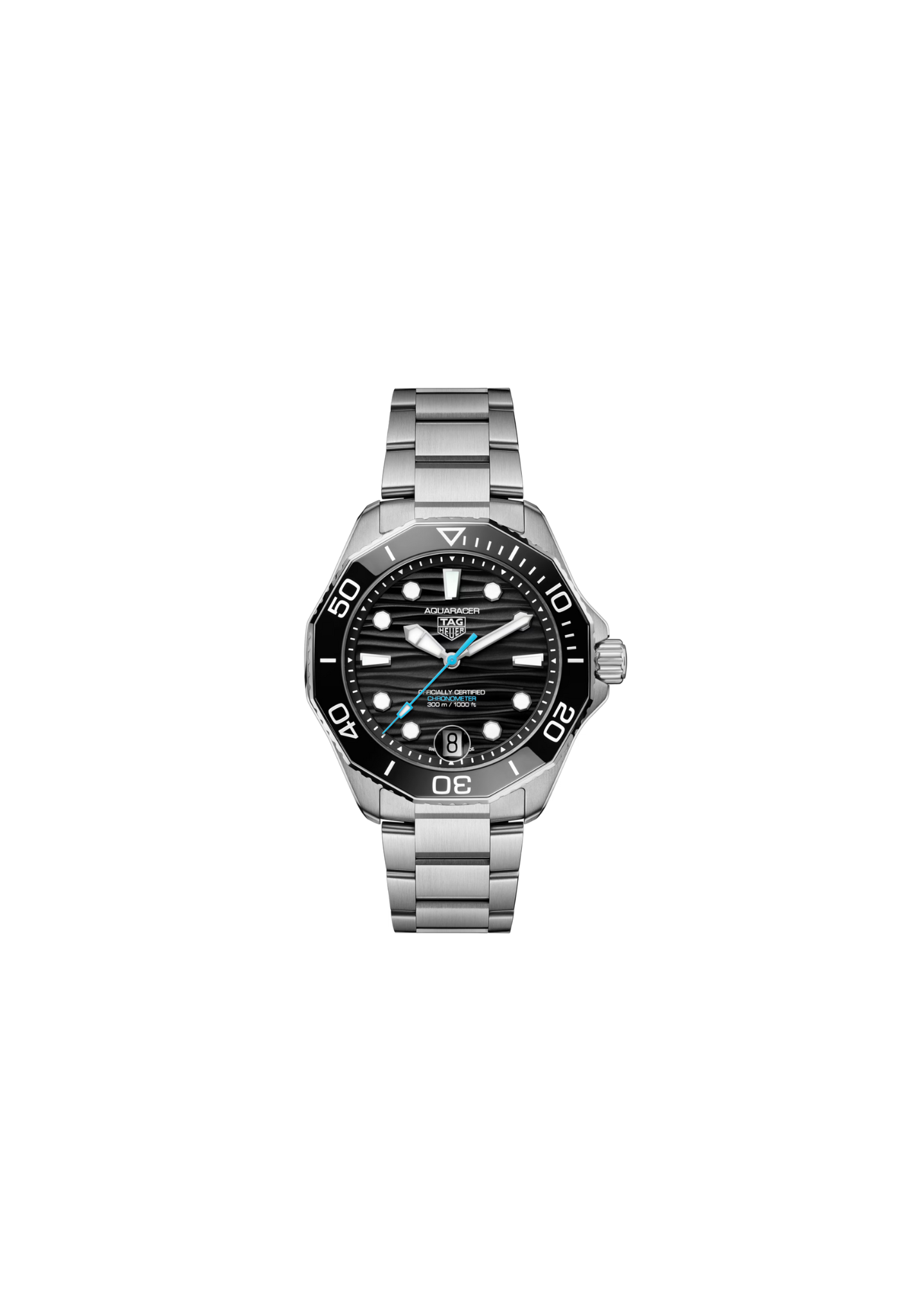 TAG Heuer Aquaracer Professional 300 Date Automatico Swiss Made Nero 42 mm – WBP5110.BA0013