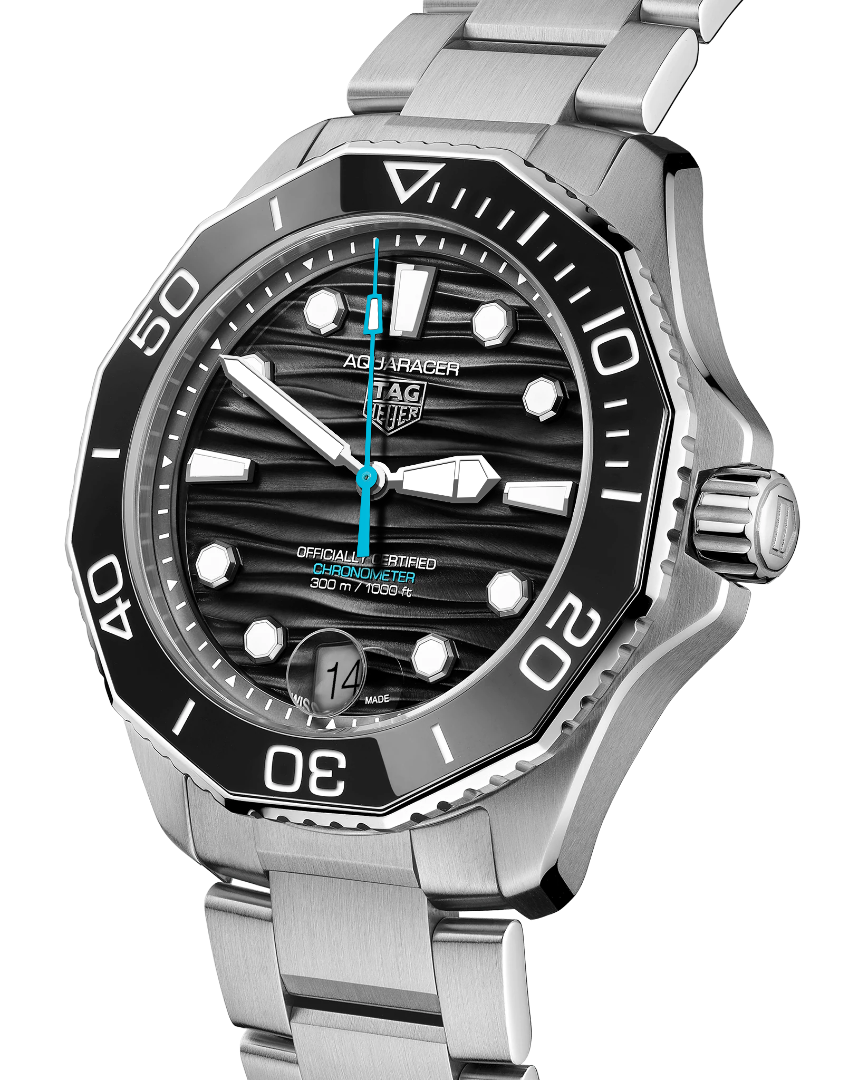 TAG Heuer Aquaracer Professional 300 Date Automatico Swiss Made Nero 42 mm – WBP5110.BA0013