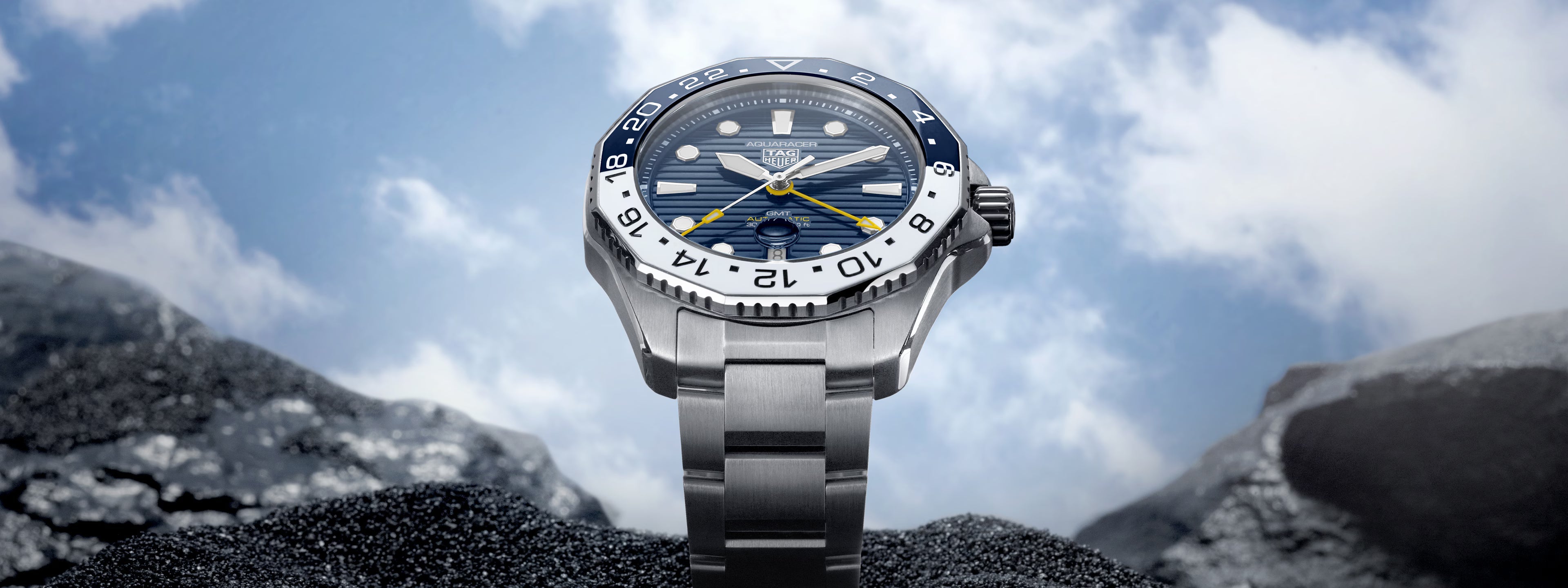 TAG Heuer Aquaracer Professional 300 GMT Automatico Swiss Made Blu 43 mm – WBP2010.BA0632