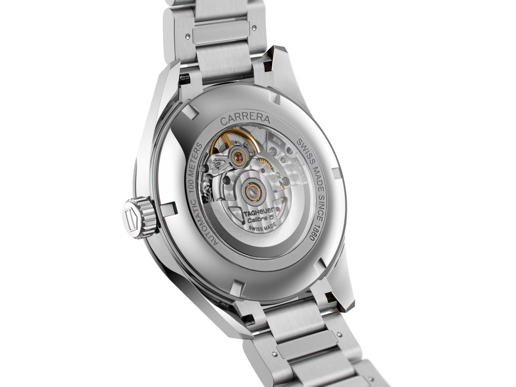 TAG Heuer Carrera – Automatico Swiss Made, Nero/Oro Rosa, 41mm – WAR201C.BA0723