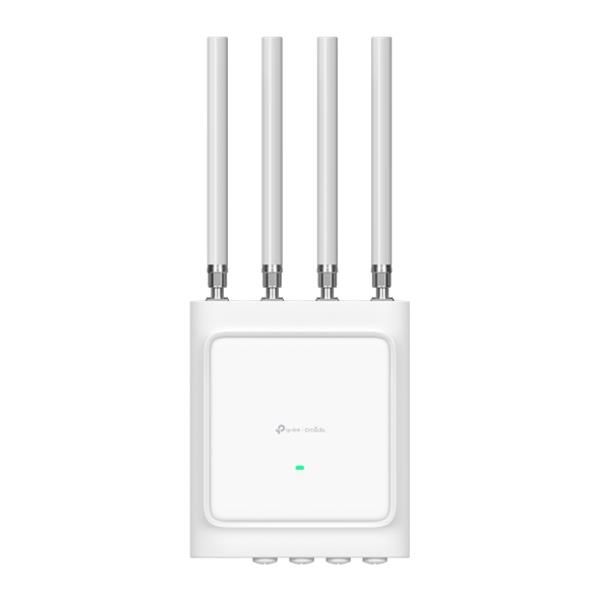 TP-Link - EAP668-Outdoor HD - Omada AX3600 Indoor/Outdoor Dual-Band Wi-Fi 6 Access Point, 12.5G RJ45 Port + 1Gigabit RJ45 PortSupport Poe Out+1 1G/10G SFP Port, 1148Mbps at 2.4 GHz + 2402 Mb [EAP668-OutdoorHD]