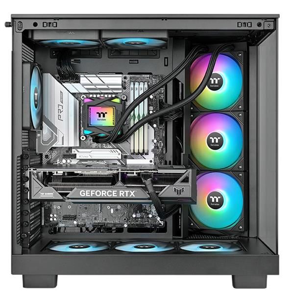 LA360 ARGB Sync/All-In-One Liquid Cooler System/120 ARGB Fan *3/PWM 600~2500RPM/MB Sync only/Black [CL-W459-PL12SW-A]