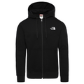 The North Face Felpa con cappuccio da uomo con cerniera intera Open Gate NF00CEP7JK3 nero