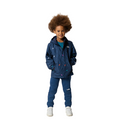 The North Face Giacca con cappuccio da pioggia per bambini Antora NF0A7ZZPVIK1 blu