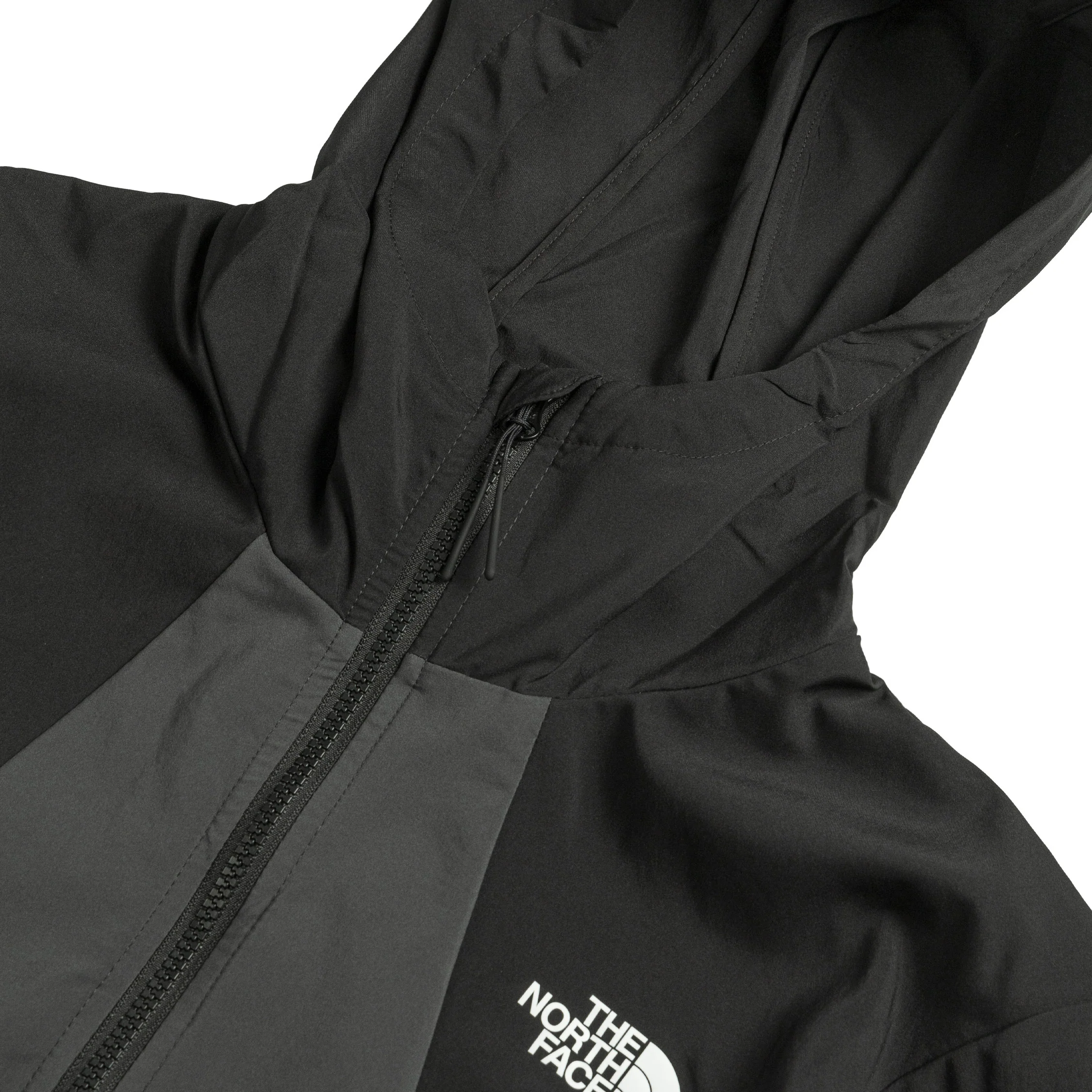 The North Face giacca antivento con cappuccio da uomo Wind Track NF0A87J2MN8 asfalto nero