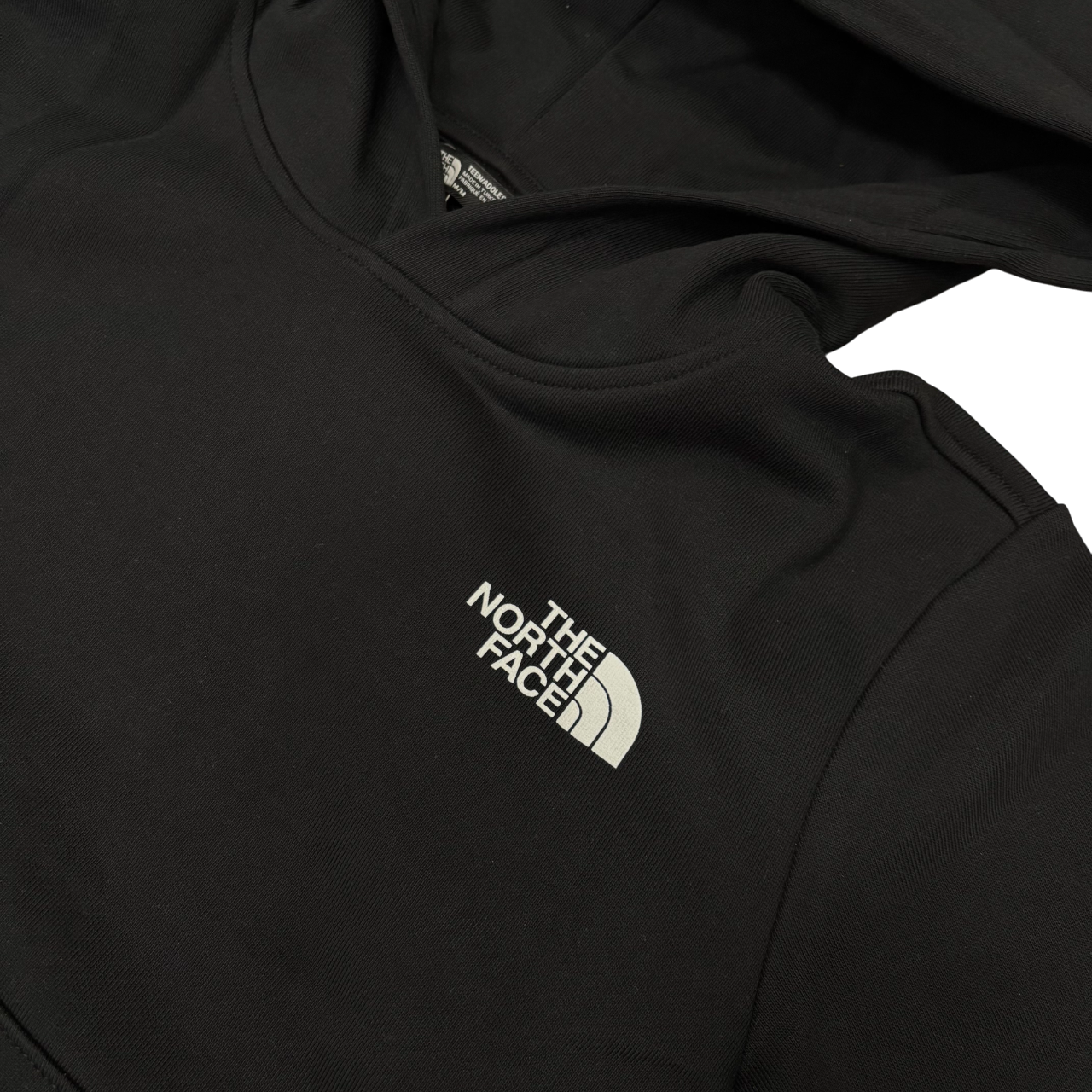 The North Face Felpa nera con Cappuccio Teen Blanca NF0A8JNFKY4