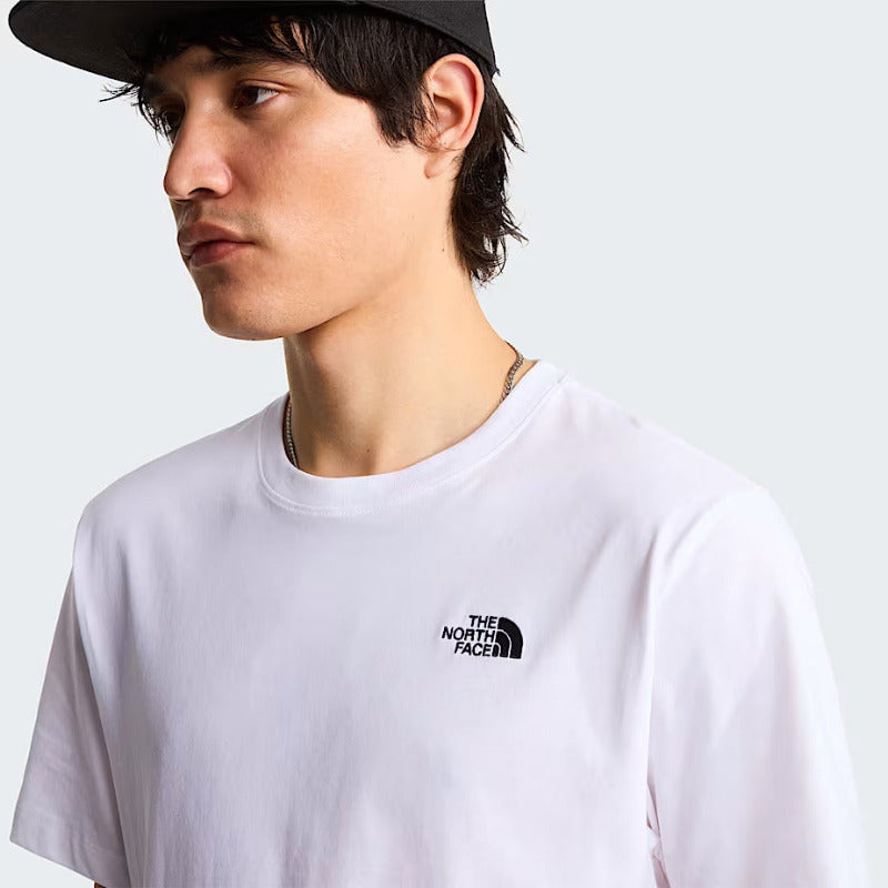 The North Face T-Shirt Evolution Simple Dome Regular Uomo Bianca - NF0A8CZ2FN4