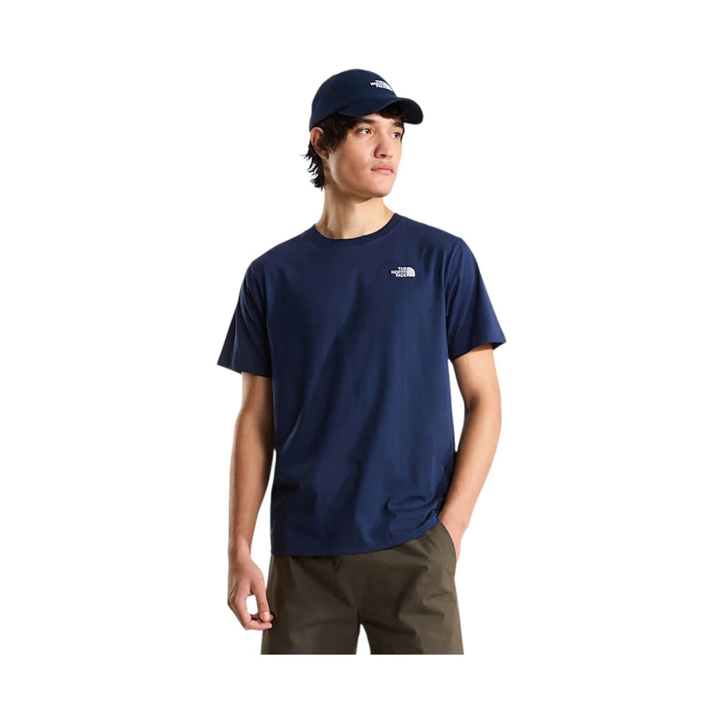 The North Face T-shirt Evolution Simple Dome Regular NF0A8CZ28K2 Summit Navy