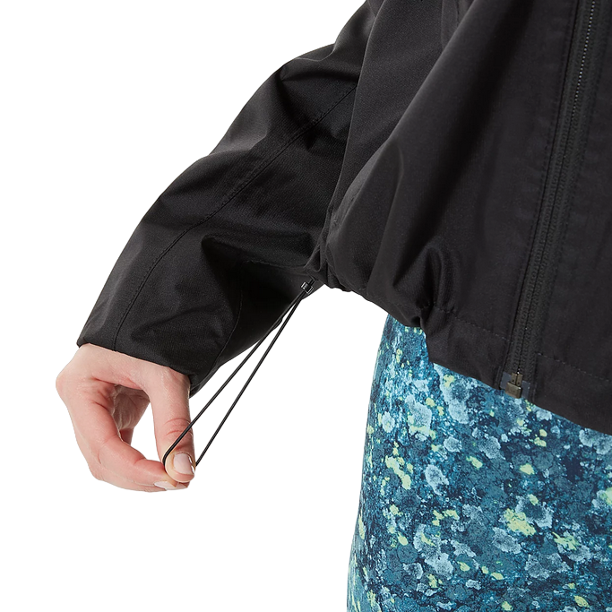 The North Face giubbino corto da donna Crop Quest NF0A55EPJK3 nero