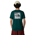 The North Face maglietta manica corta da uomo Redbox Celebration NF0A87NV6GI verde