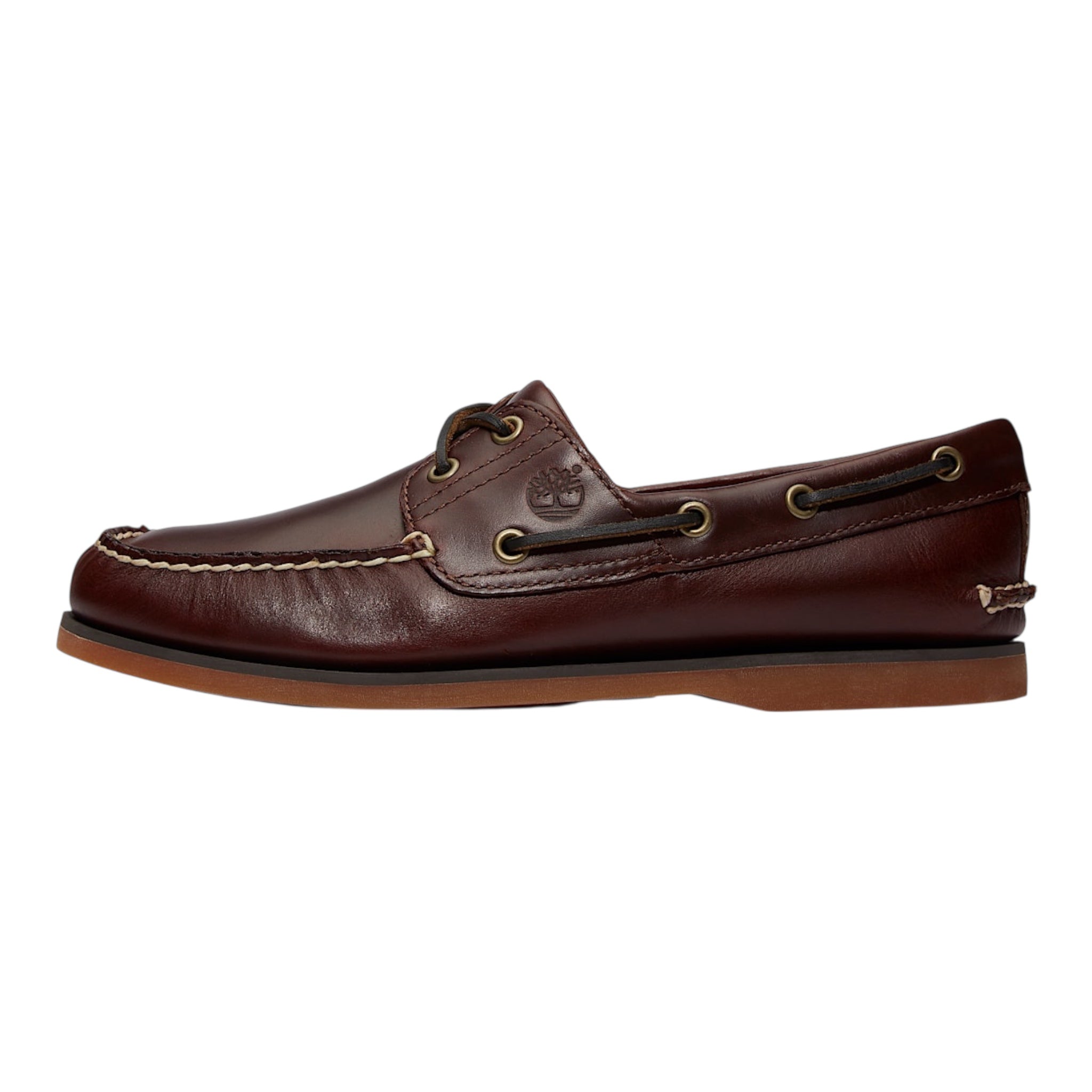Timberland Scarpa Barca Uomo Classic 2-Eye TB025077214 Marrone Coccodrillo