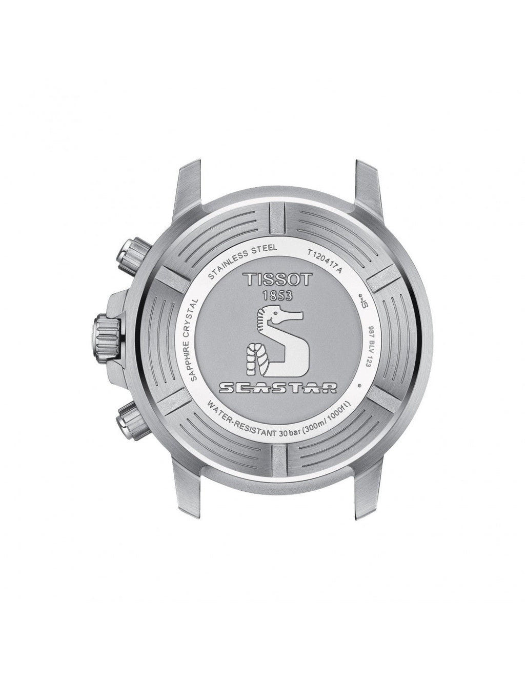 Tissot Seastar 1000 Chronograph – Quarzo Swiss Made, Nero, 45,5mm – Ref. T120.417.11.051.01
