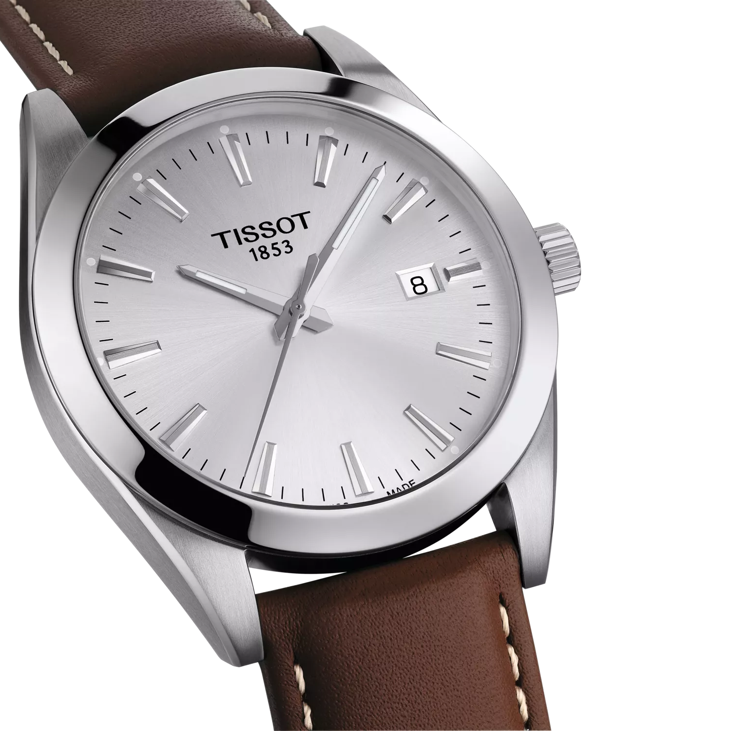Tissot Gentleman Automatic Swiss Made Silver 40mm – Codice T127.407.16.031.00