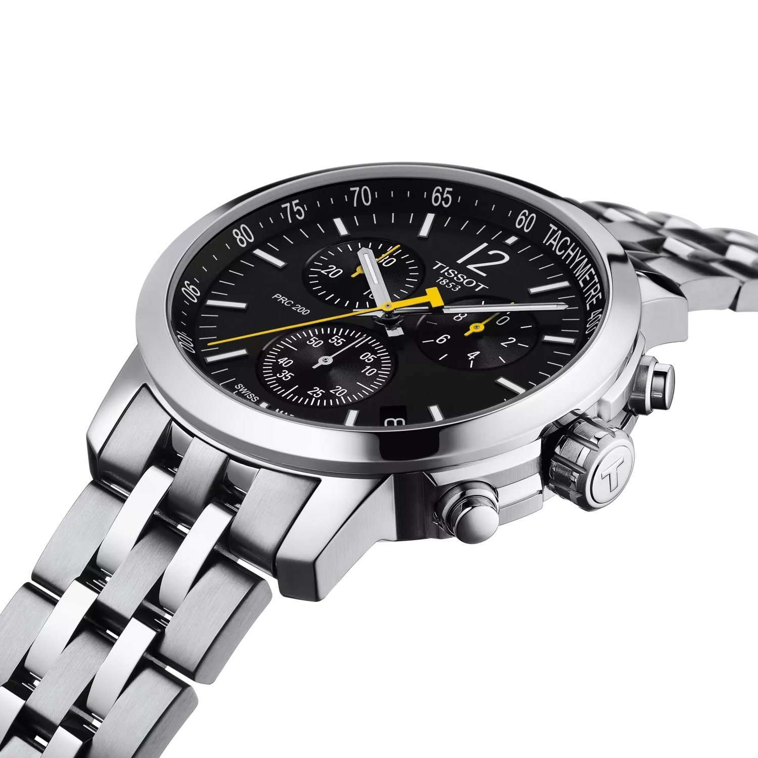 Tissot PRC 200 – Chronograph Quartz Swiss Made, Black Dial, 43mm – T114.417.11.057.00