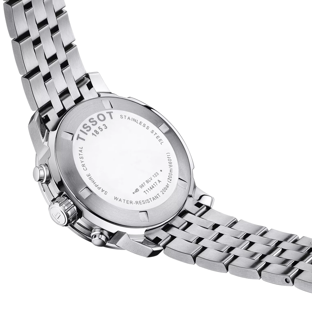 Tissot PRC 200 – Chronograph Quartz Swiss Made, Black Dial, 43mm – T114.417.11.057.00