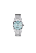 Tissot PRX 35mm – Orologio Automatico Swiss Made, Quadrante Azzurro Ghiaccio, Acciaio, Ref. T137.207.11.351.00