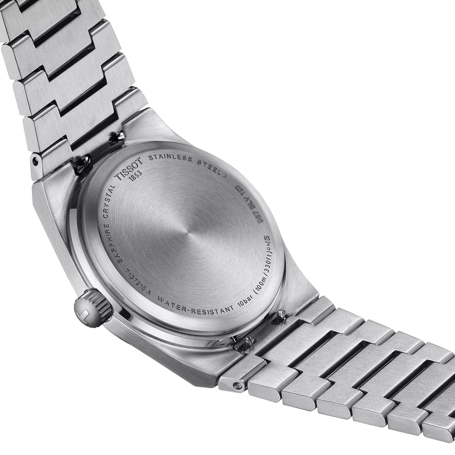 Tissot PRX 35mm – Orologio Quarzo Swiss Made, Quadrante Argentato, Acciaio, Ref. T137.210.11.031.00