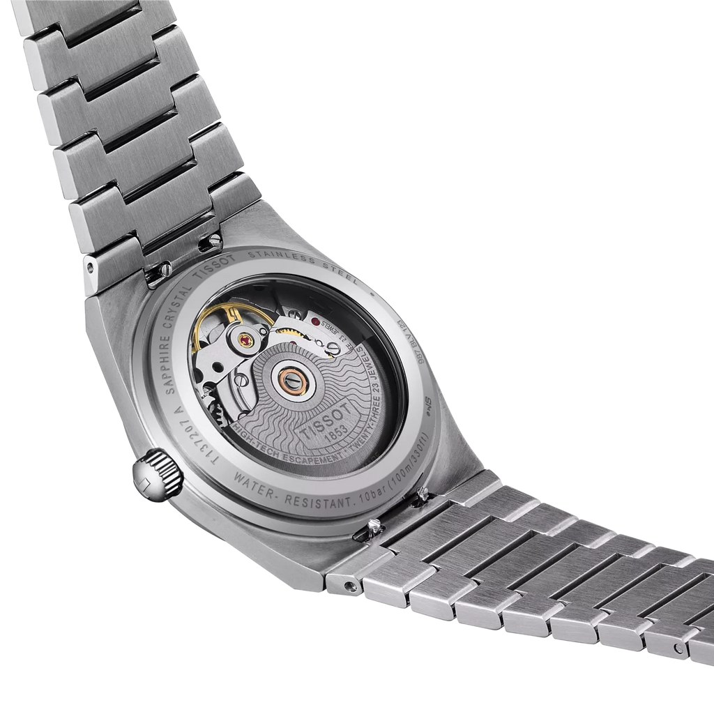 Tissot PRX 35mm – Orologio Automatico Swiss Made, Quadrante Verde, Acciaio, Ref. T137.207.11.091.00