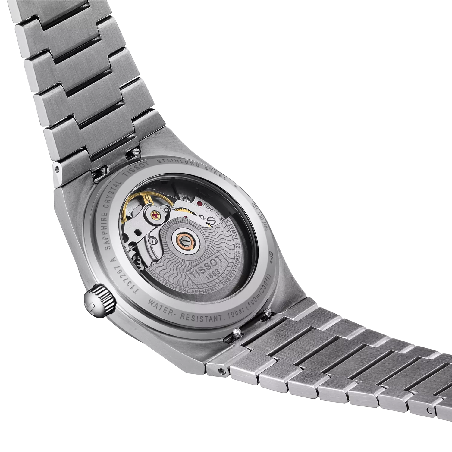 Tissot PRX 35mm – Orologio Automatico Swiss Made, Quadrante Verde, Acciaio, Ref. T137.207.11.091.00