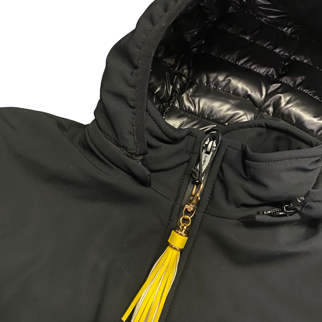 Trez Giacca Donna Cappuccio Staccabile Justice-1001 M47130 Nero