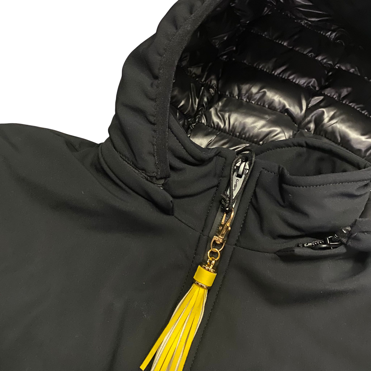 Trez Giacca Donna Cappuccio Staccabile Justice-1001 M47130 Nero