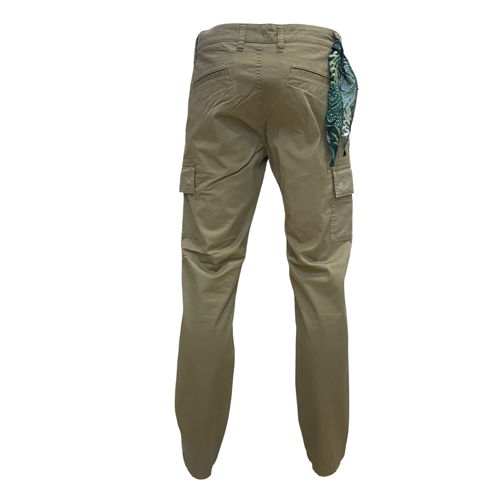 Trez pantalone cargo da uomo Pipe3 1035S M48681 151  beige