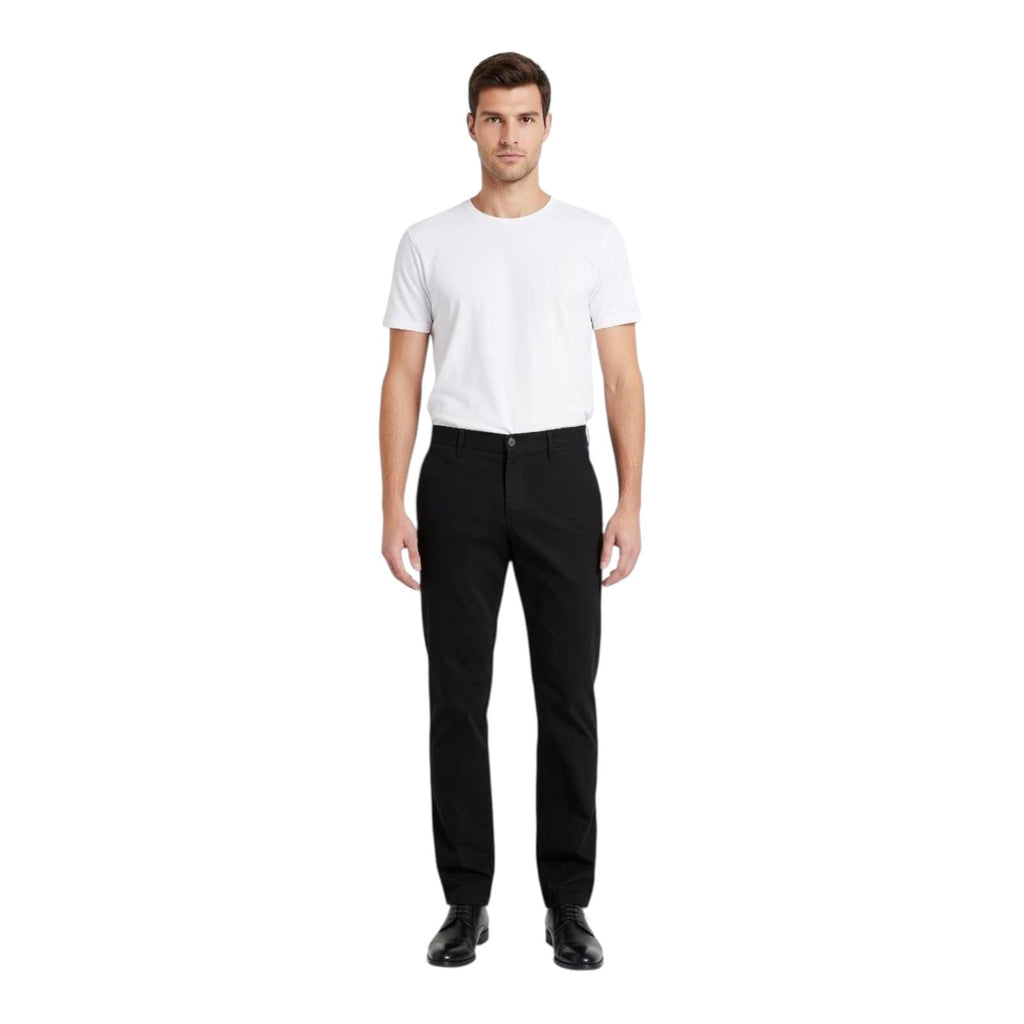 Trez uomo pantalone in cotone SONG6K-1035BST M50182 969 nero