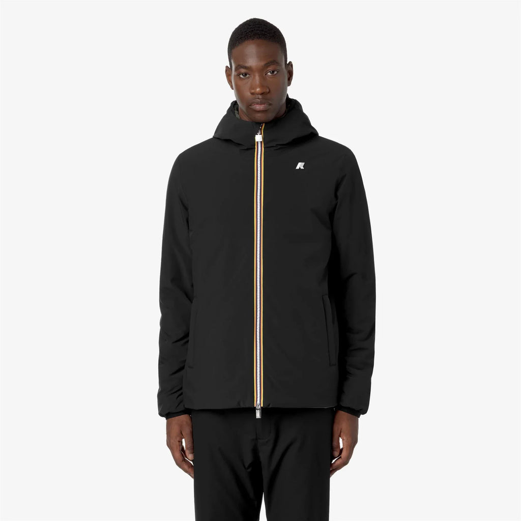 PIUMINO JACK ST WARM NERO REVERSIBILE