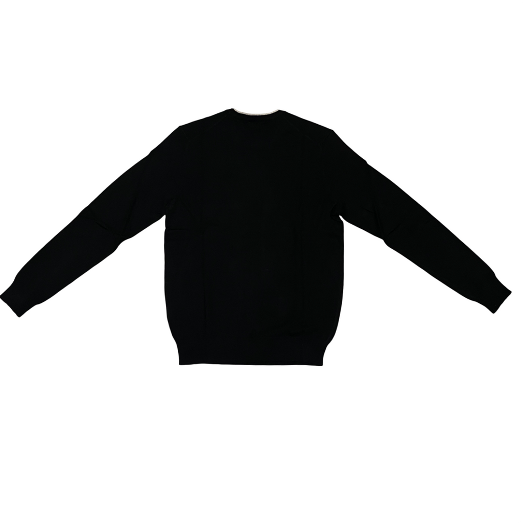 US Polo Assn Maglia Girocollo Misto Lana e Viscosa US42173007 199 Nero – Comfort Classico, Stile Versatile e Qualità Tradizionale
