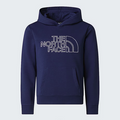 The North Face Drew Peak Light NF0A8GR88K21 Blu Felpa Girocollo Junior