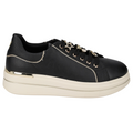 Valleverde 35480 Scarpe Donna Black - Sneakers Comode in Pelle con Design Elegante